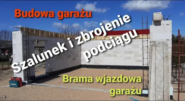 Zbrojenie nadproża bramy garażowej: Poradnik krok po kroku